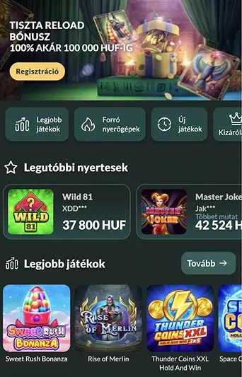 LemonCasino Magyarország — Lemon Casino fő banner